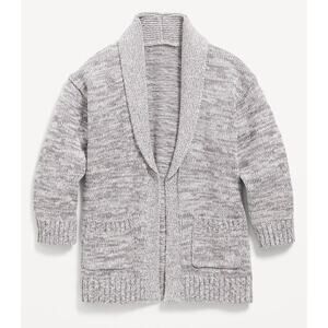 Old Navy Open Front Grey Marled Cardigan Toddler Girl‎ Size 3T New with Tags- S9